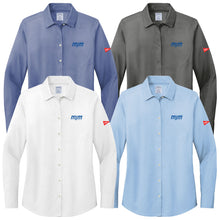 Load image into Gallery viewer, MJMS21 Women&#39;s Wrinkle Free Pinpoint Shirt
