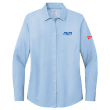 Load image into Gallery viewer, MJMS21 Women&#39;s Wrinkle Free Pinpoint Shirt
