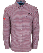 Load image into Gallery viewer, MJMS15 Tommy Hilfiger Gingham Button-Down Shirt
